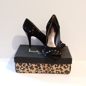 Women's Nicole Miller Peep Toe Pumps